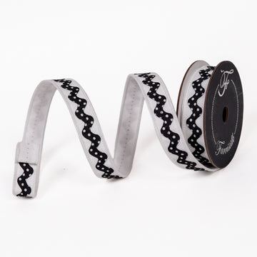 Buy black-and-white RIC RAC DOTS   (PREORDER)