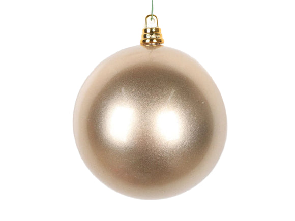 CHAMPAGNE CANDY APPLE ORNAMENTS (IN STOCK)