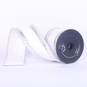 Buy white-and-silver TWINKLE BORDERS (PREORDER)