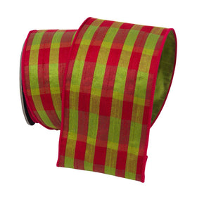 Buy red-and-lime SIMPLY PLAID (PREORDER)