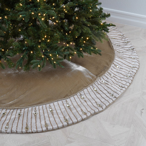 WAVERLY MANOR TREE SKIRT  (IN STOCK)