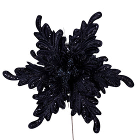 Buy black FANCY FLORAL CLIP (IN STOCK)