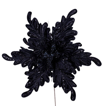 Buy black FANCY FLORAL CLIP (IN STOCK)