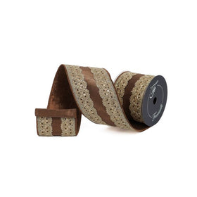 Buy chocolate SCALLOPED LACE (PREORDER)