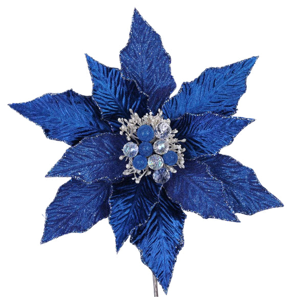 FESTIVE POINSETTIA STEM (IN STOCK)