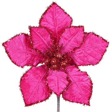Buy hot-pink-and-red TINSEL POINSETTIA (IN STOCK)