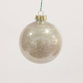 Buy platinum GLITTER GLOBE ORNAMENT (PREORDER)