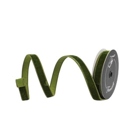 Buy forest-green VELVET .75" &amp; 1" (IN STOCK)