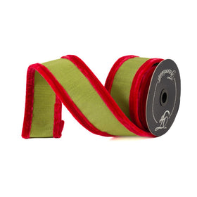 Buy red-and-lime PLUSH PUFFS (IN STOCK)