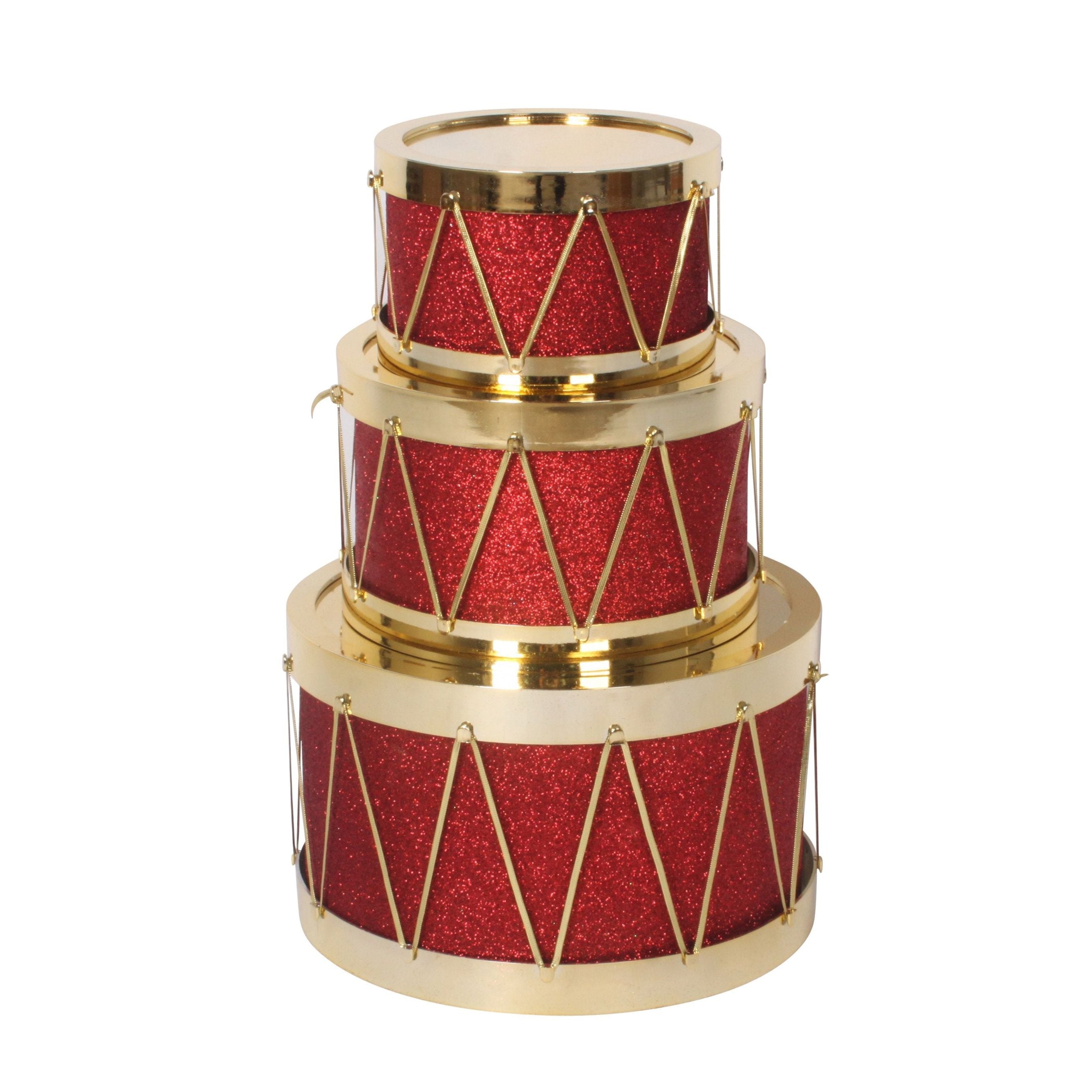 GLITTER DRUM SET OF 3 (PREORDER)