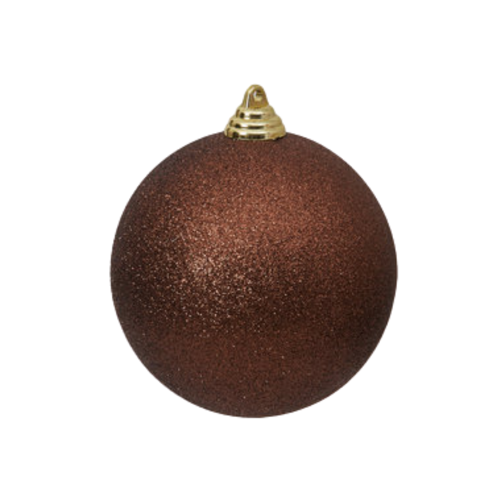 CHOCOLATE GLITTER ORNAMENTS (PREORDER)