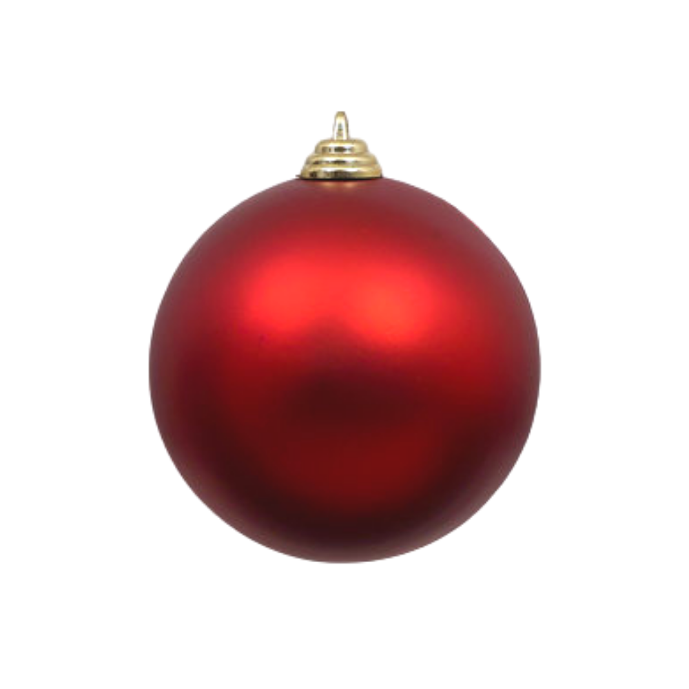 RED MATTE ORNAMENTS (PREORDER)