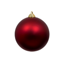 BURGUNDY MATTE ORNAMENTS (IN STOCK)-1