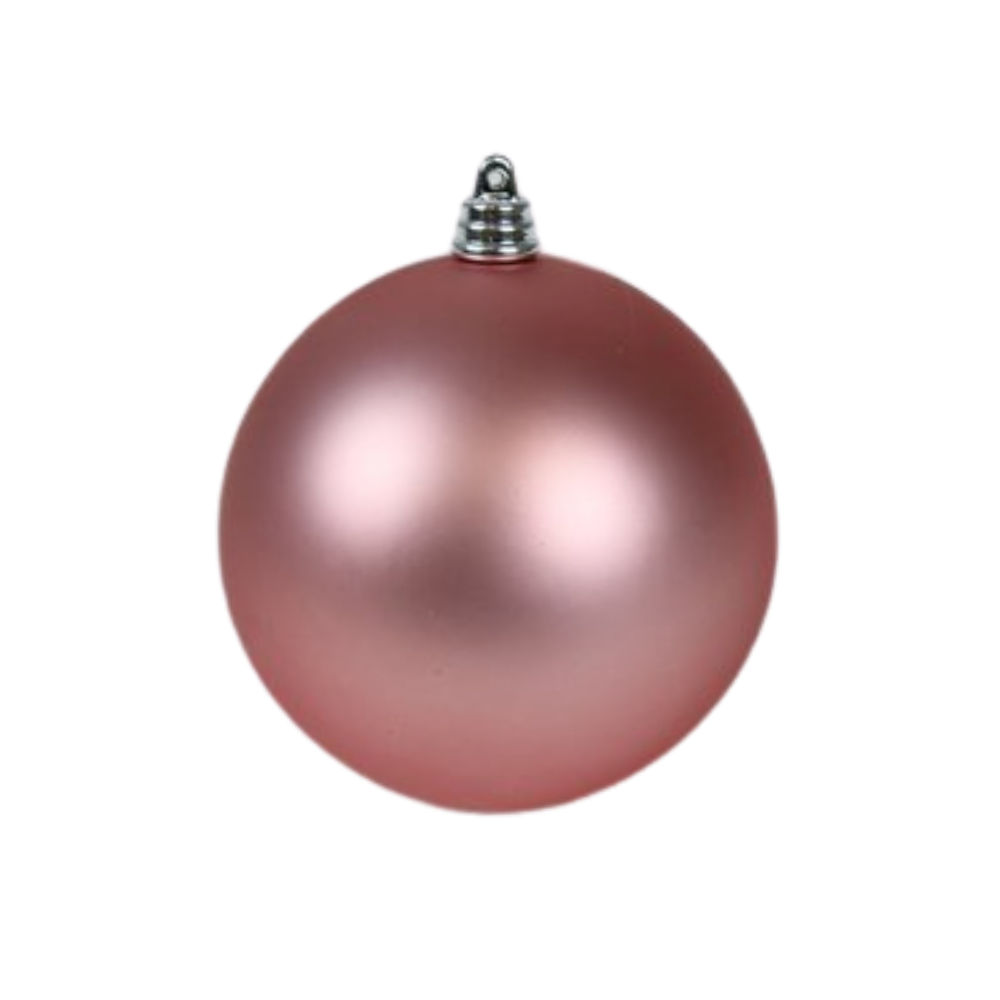 DUSTY ROSE MATTE ORNAMENTS (PREORDER)