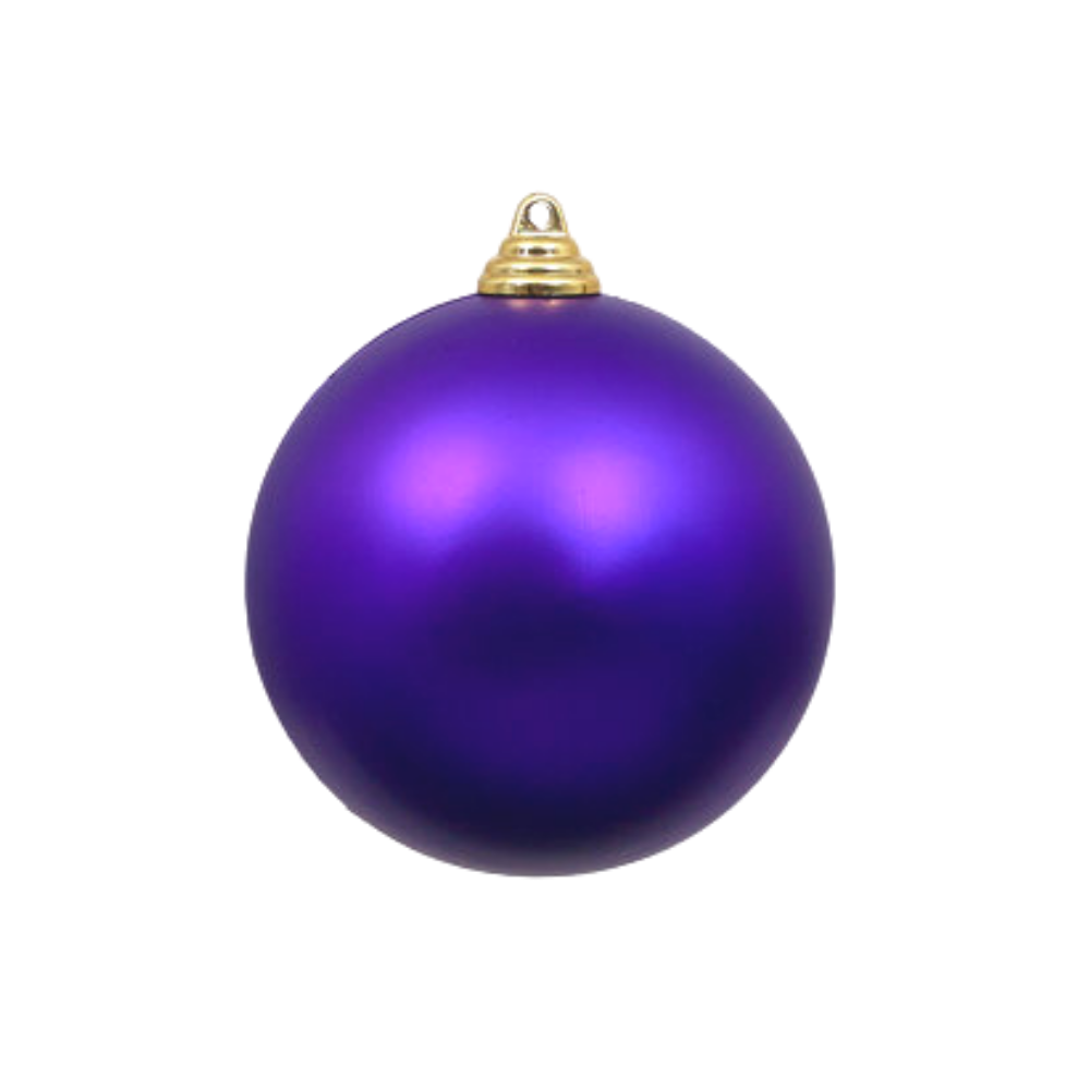 PURPLE MATTE ORNAMENTS (PREORDER)