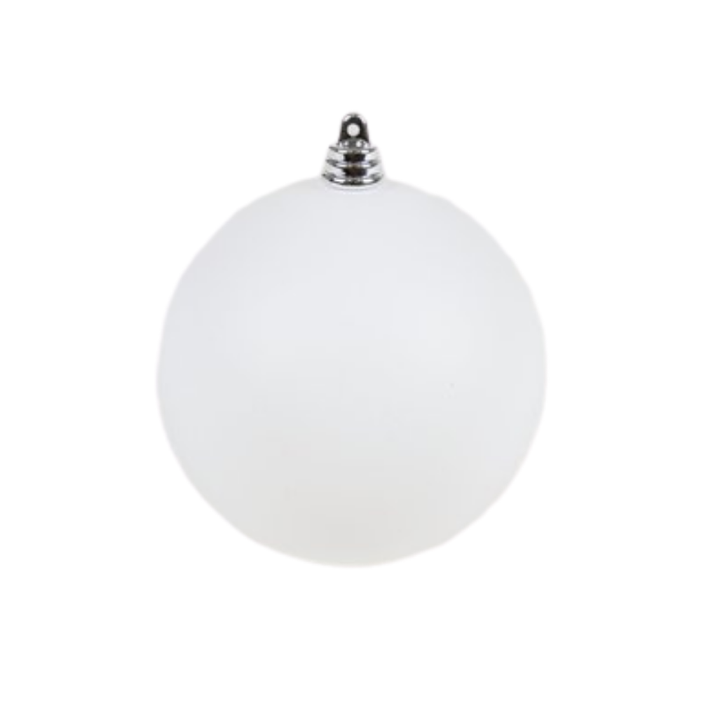 WHITE MATTE ORNAMENTS (PREORDER)