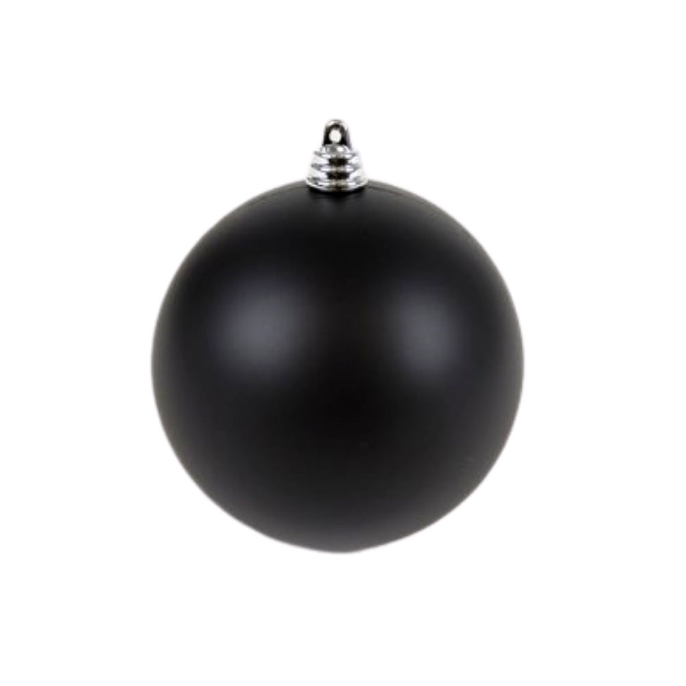 BLACK MATTE ORNAMENTS (IN STOCK)