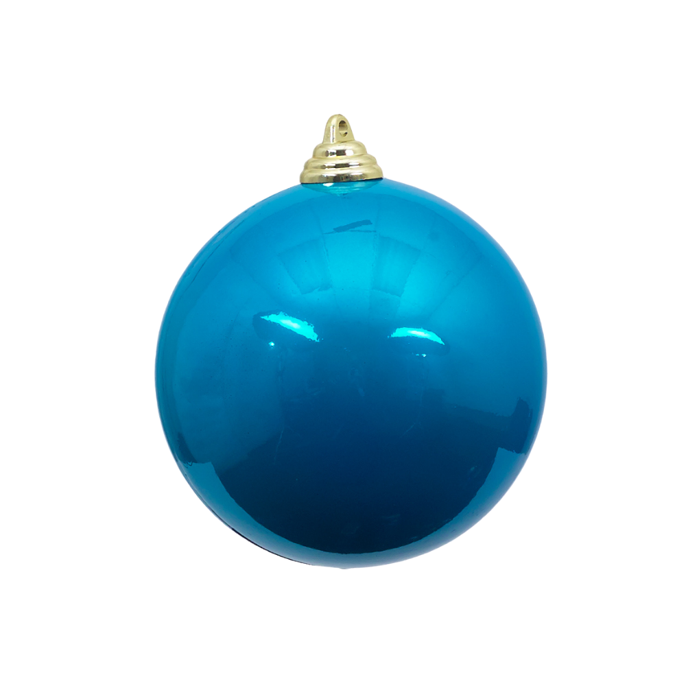 TURQUOISE CANDY APPLE ORNAMENTS (IN STOCK)