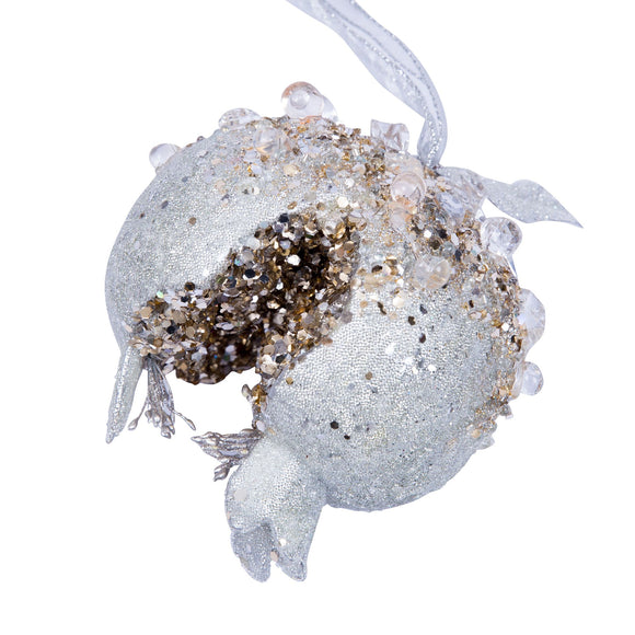 BEADED BEJEWELED POMEGRANATE (IN STOCK)