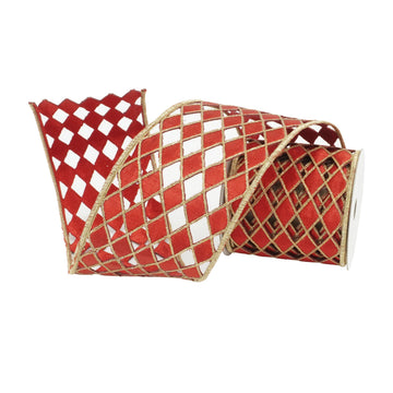 Buy red-gold JESTER DIAMOND LACE (IN STOCK)