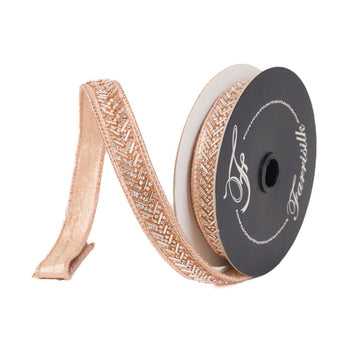 Buy rose-gold CHEVRON CRYSTAL TRIM (PREORDER)