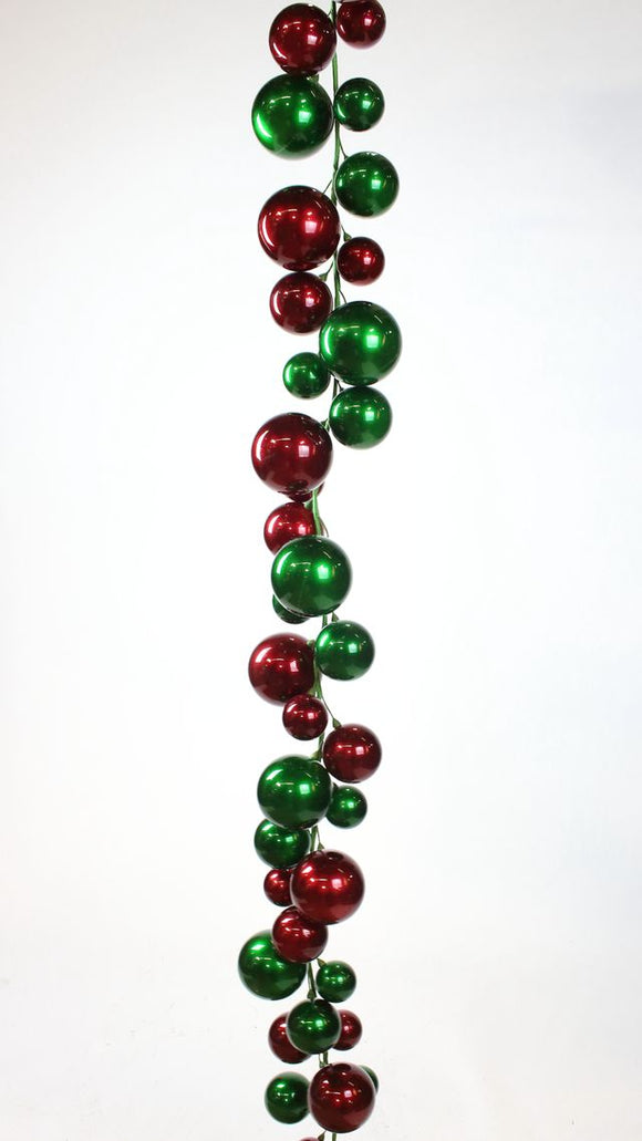 BALL GARLAND CANDY APPLE (IN STOCK)