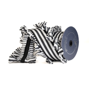 Buy black-white CANDY WRAP RUFFLE (PREORDER)