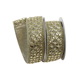 Buy platinum MINI FLORAL JEWEL RIBBON (IN STOCK)