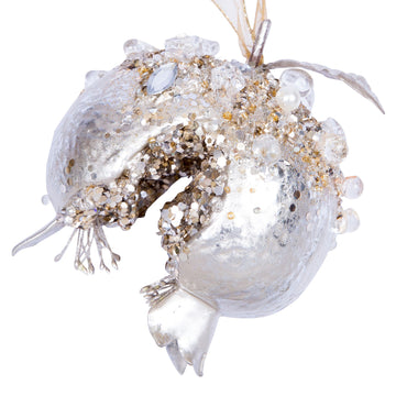 Buy platinum DAZZLING BEJEWELED POMEGRANATE (IN STOCK)
