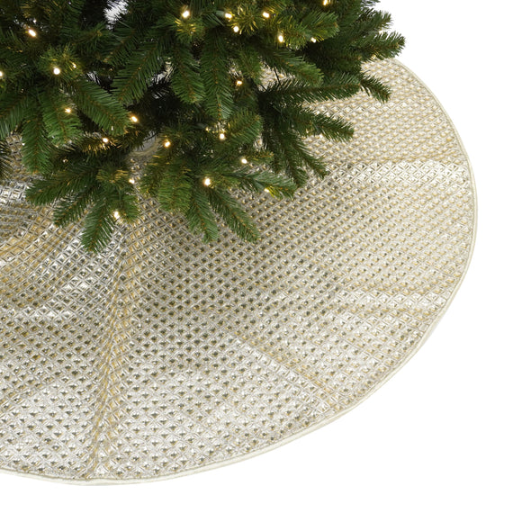 DIAMOND LACE TREE SKIRT (IN STOCK)