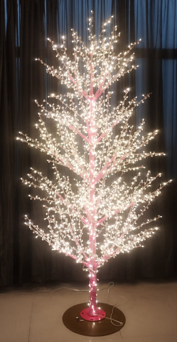 Buy pink LED CRYSTAL CHRISTMAS TREE (IN STOCK)