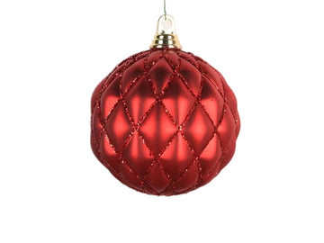 DIAMOND PINTUCK ORNAMENT (PREORDER)