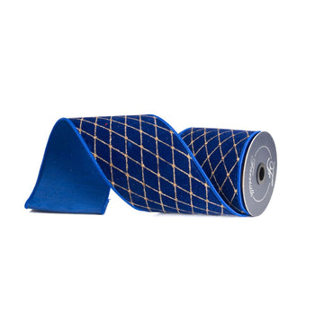 Buy royal-blue VELVET HARLEQUIN  (PREORDER)