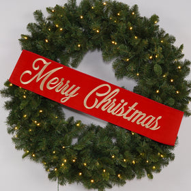 EMBROIDERED CHRISTMAS BANNER (PREORDER)