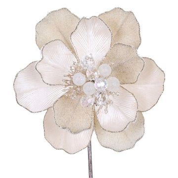 Buy ivory GRAND MAGNOLIA STEM (PREORDER)