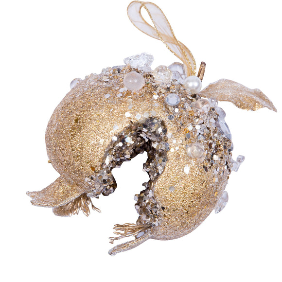 BEADED BEJEWELED POMEGRANATE (IN STOCK)