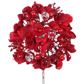 Buy red BEJEWELED HYDRANGEA (PREORDER)