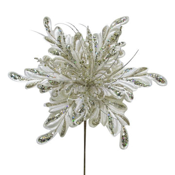 Buy ivory FANCY FLORAL CLIP (PREORDER)