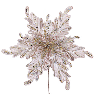 Buy platinum FANCY FLORAL CLIP (IN STOCK)