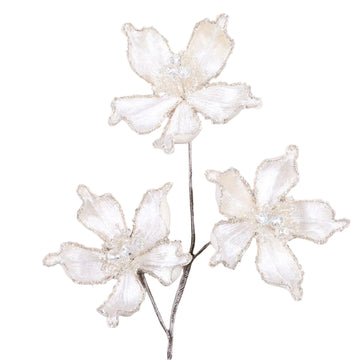 Buy ivory MYSTIC MAGNOLIA SPRAY (IN STOCK)