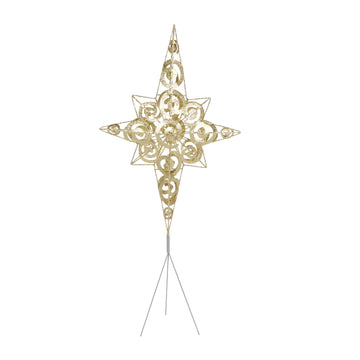 Buy gold SWIRL NORTH STAR TOPPER (PREORDER)