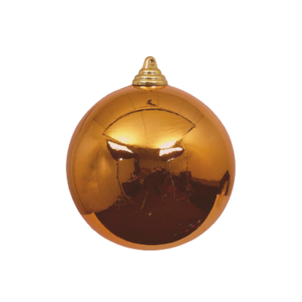 COPPER SHINY ORNAMENTS (IN STOCK)