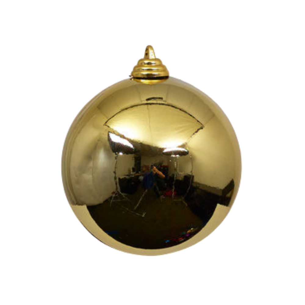 GOLD SHINY ORNAMENTS (IN STOCK)