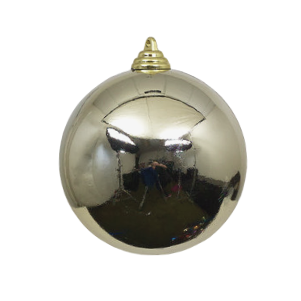 PLATINUM SHINY ORNAMENTS (IN STOCK)