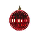 RED SHINY PLEATED ORNAMENTS (IN STOCK)-1
