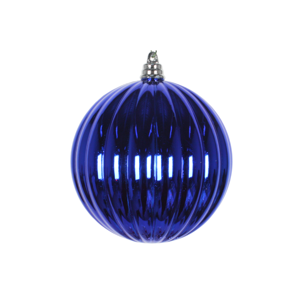 BLUE SHINY PLEATED ORNAMENTS (PREORDER)