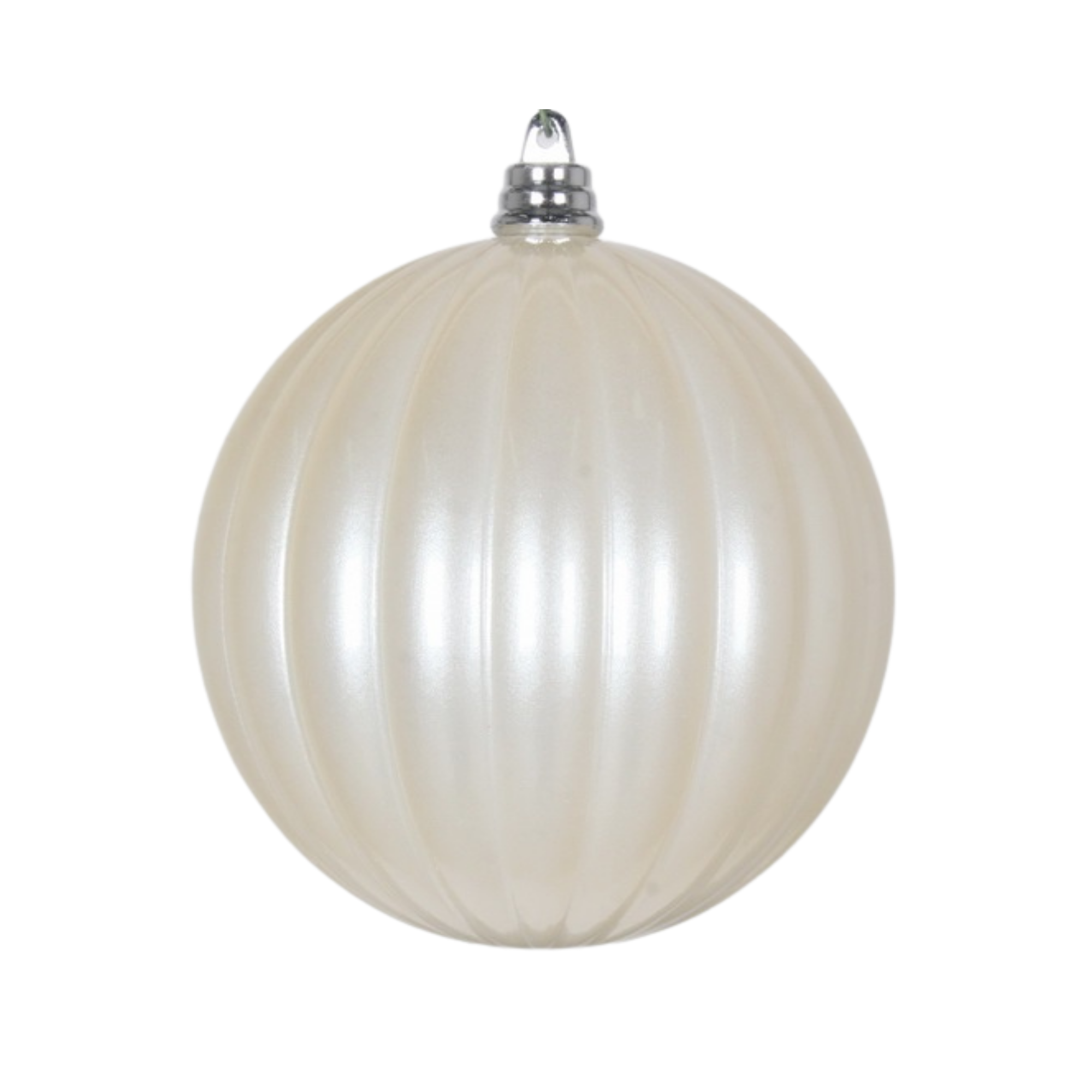 PEARL CANDY APPLE PLEATED ORNAMENTS (IN STOCK)