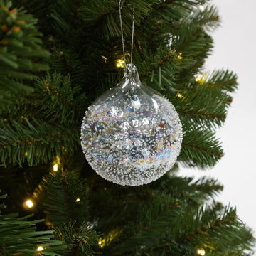 Buy iridescent GLISTENING GLASS ORNAMENT (PREORDER)