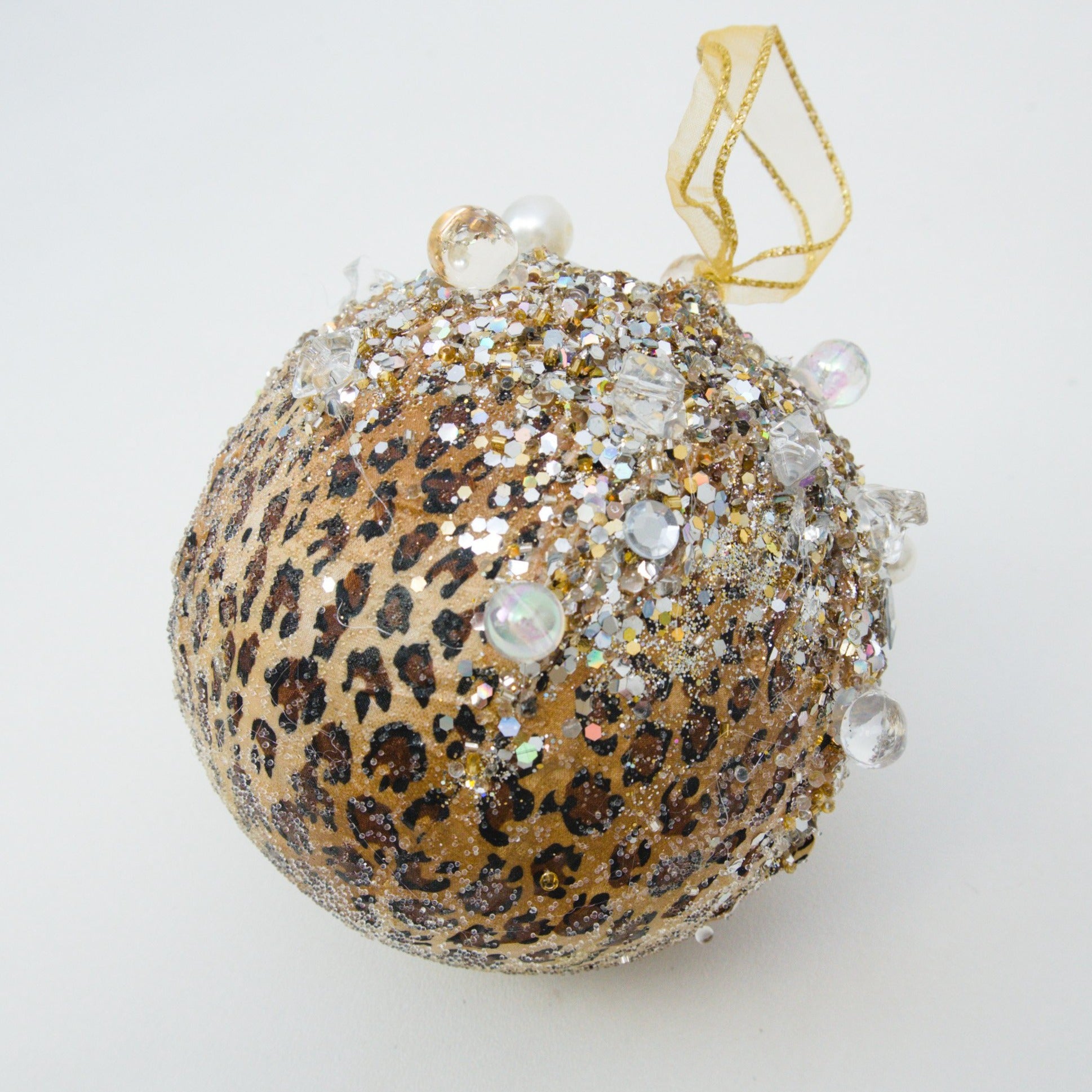 BEJEWELED CHEETAH ORNAMENT (IN STOCK)