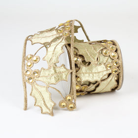 Buy gold HOLLY LACE RIBBON (IN STOCK)